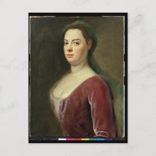 Cartão Postal Retrato de Frau Denner