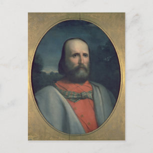 Cartão Postal Retrato de Giuseppe Garibaldi 2
