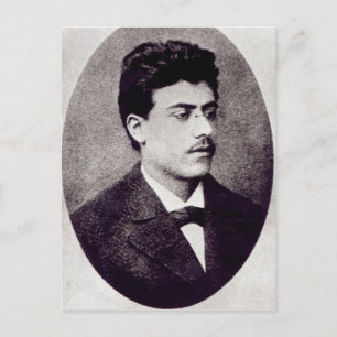 Cartão Postal Retrato de Gustav Mahler, 1878