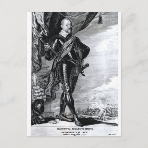 Cartão Postal Retrato de Gustavus Adolphus o Excelente