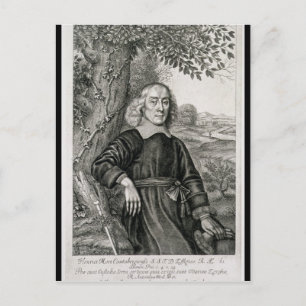 Cartão Postal Retrato de Henry More (1614-87) frontispício para