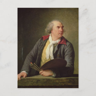 Cartão Postal Retrato de Hubert Robert 1788