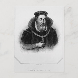 Cartão Postal Retrato de James Hamilton segundo Earl de Arran