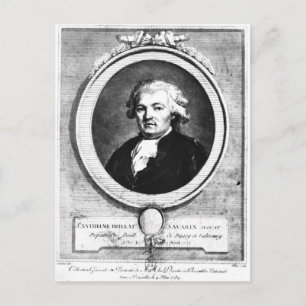 Cartão Postal Retrato de Jean-Anthelme Brillat-Savarin