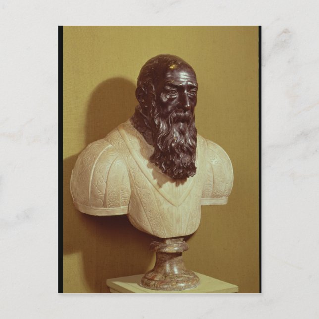 Cartão Postal Retrato de Jean de Bologna 1608 (Frente)