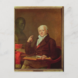 Cartão Postal Retrato de Jean Nicolas Corvisart des Marets