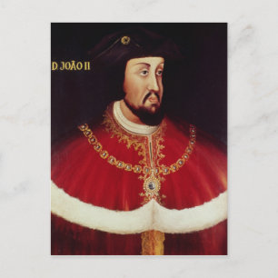 Cartão Postal Retrato de João II de Portugal
