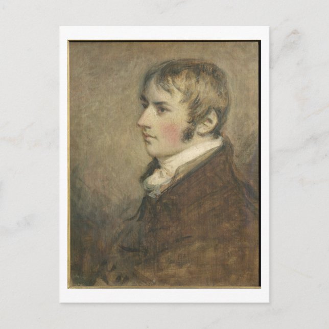 Cartão Postal Retrato de John Constable (1776-1837), de vinte an (Frente)