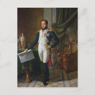 Cartão Postal Retrato de Joseph Bonaparte Rei da Espanha