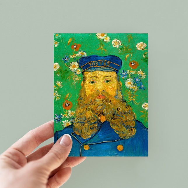 Cartão Postal Retrato de Joseph Roulin | Vincent van Gogh (Criador carregado)