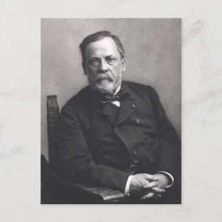 Cartão Postal Retrato de Louis Pasteur por Nadar (Data anterior