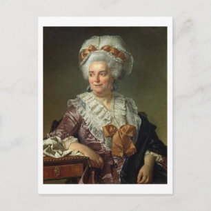 Cartão Postal Retrato de Madame Charles-Pierre Pecoul, nee Pota