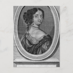 Cartão Postal Retrato de Madame de Maintenon