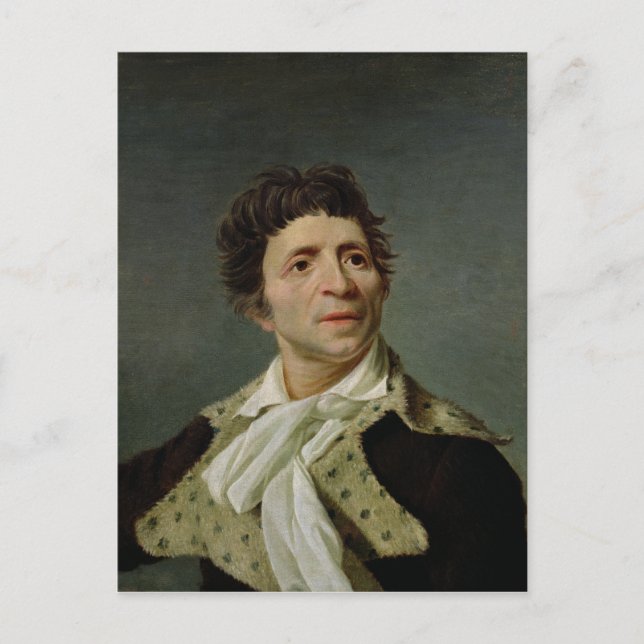 Cartão Postal Retrato de Marat 1793 (Frente)