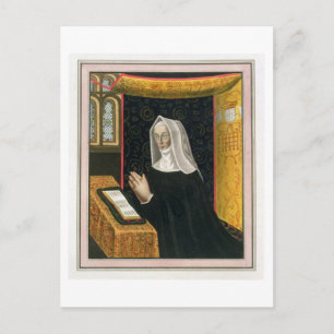 Cartão Postal Retrato de Margaret Beaufort, Condessa de Richmon
