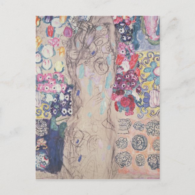 Cartão Postal Retrato de Maria Munk (Frente)