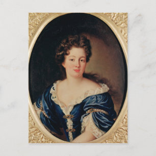 Cartão Postal Retrato de Marie-Anne Mancini Princesa Colonna