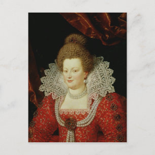 Cartão Postal Retrato de Marie de Medici