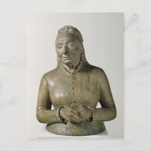 Cartão Postal Retrato de Marie Fielder, 1882