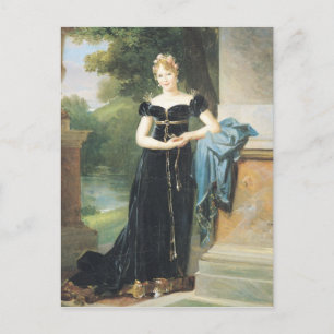 Cartão Postal Retrato de Marie Laczinska Condessa Walewska
