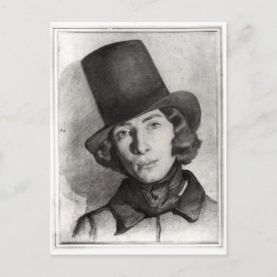 Cartão Postal Retrato de Maurice Sand