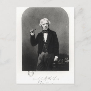 Cartão Postal Retrato de Michael Faraday