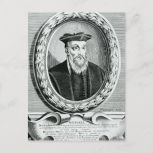 Cartão Postal Retrato de Michel de Nostredame