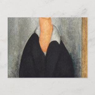 Cartão Postal Retrato de Mulher, Modigliani 1919