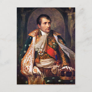 Cartão Postal Retrato de Napoleão Bonaparte por Andrea Appiani