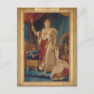 Cartão Postal Retrato de Napoleão I   1808-11