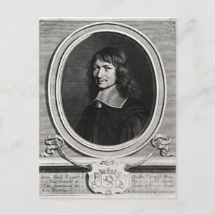 Cartão Postal Retrato de Nicolas Fouquet 1662