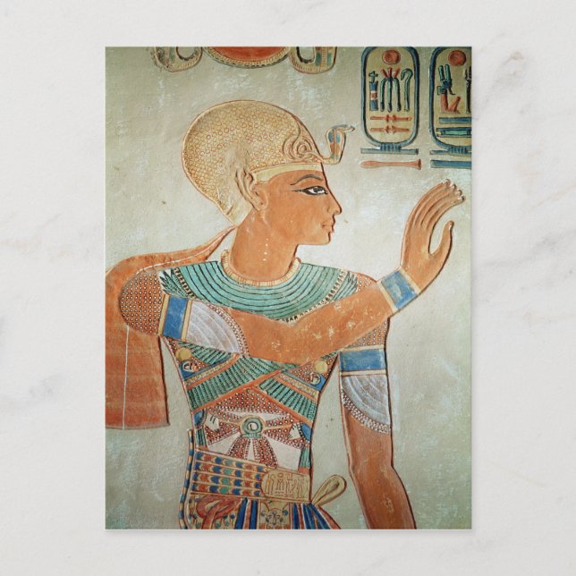Cartão Postal Retrato de Ramsés III de (Frente)