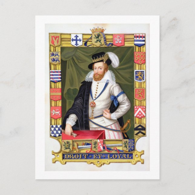 Cartão Postal Retrato de Robert Dudley (c.1532-88) Earl of Leic (Frente)