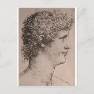 Cartão Postal Retrato de Salai