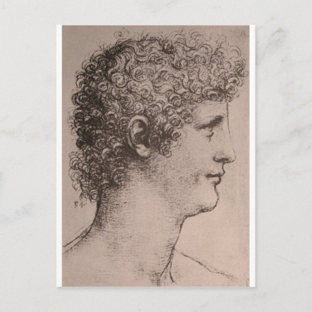 Cartão Postal Retrato de Salai (Frente)