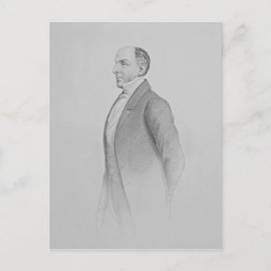 Cartão Postal Retrato de Sir James R. G. Graham