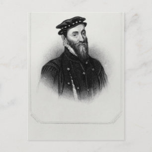 Cartão Postal Retrato de Sir Thomas Gresham