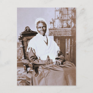 Cartão Postal Retrato de Sojourner Truth por volta de 1870