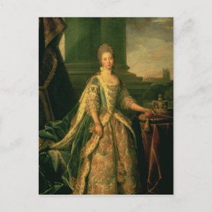 Cartão Postal Retrato de Sophie Charlotte
