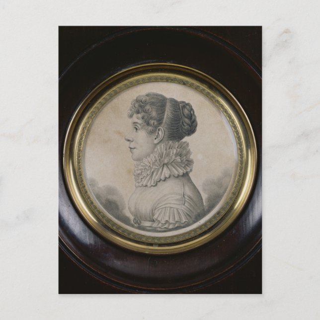 Cartão Postal Retrato de Sophie Rostopchine Comtesse de (Frente)