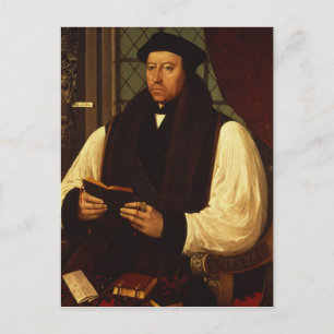 Cartão Postal Retrato de Thomas Cranmer 1546