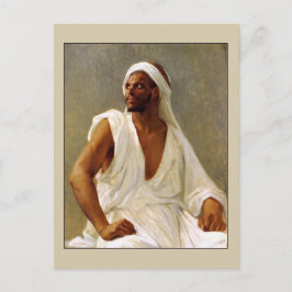 Cartão Postal Retrato de um Árabe por Cabanel