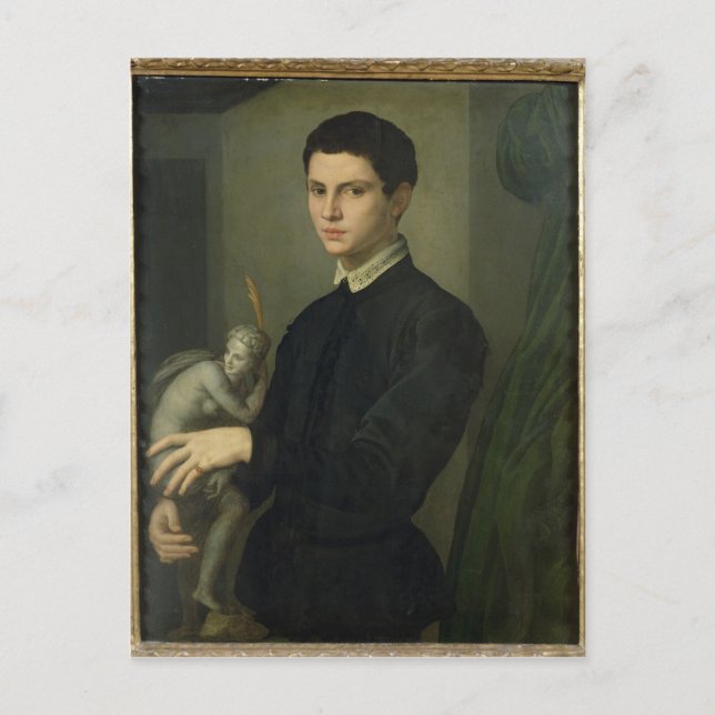 Cartão Postal Retrato de um escultor (Frente)