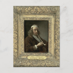 Cartão Postal Retrato de um homem, dito ser o artista