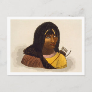 Cartão Postal Retrato de um índio Pedra, de 'Narrativa de um J