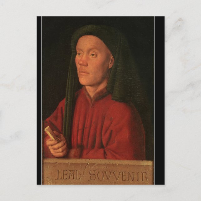 Cartão Postal Retrato de um Jovem, 1432 (Frente)