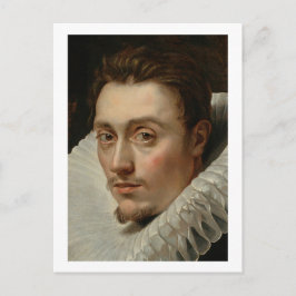 Cartão Postal Retrato de um Jovem por Rubens