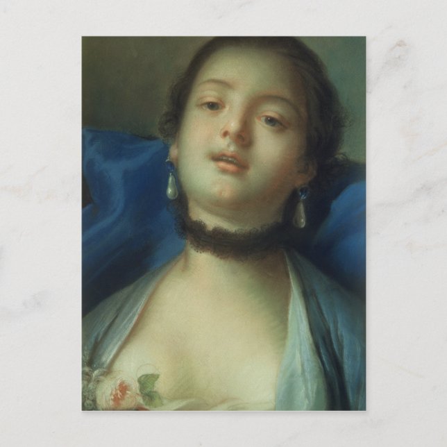 Cartão Postal Retrato de uma Mulher (Frente)