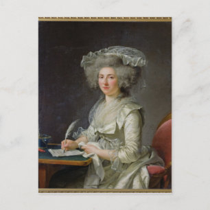Cartão Postal Retrato de uma Mulher, c.1787