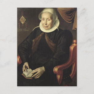 Cartão Postal Retrato de uma Mulher Idosa, 1603